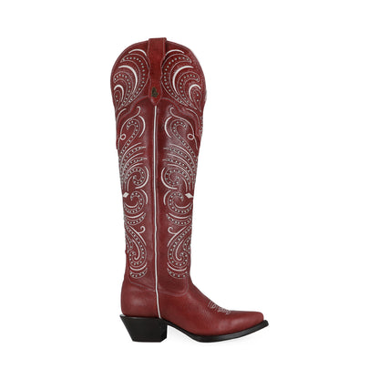 Bota Modelo Alaska Rojo para Mujer