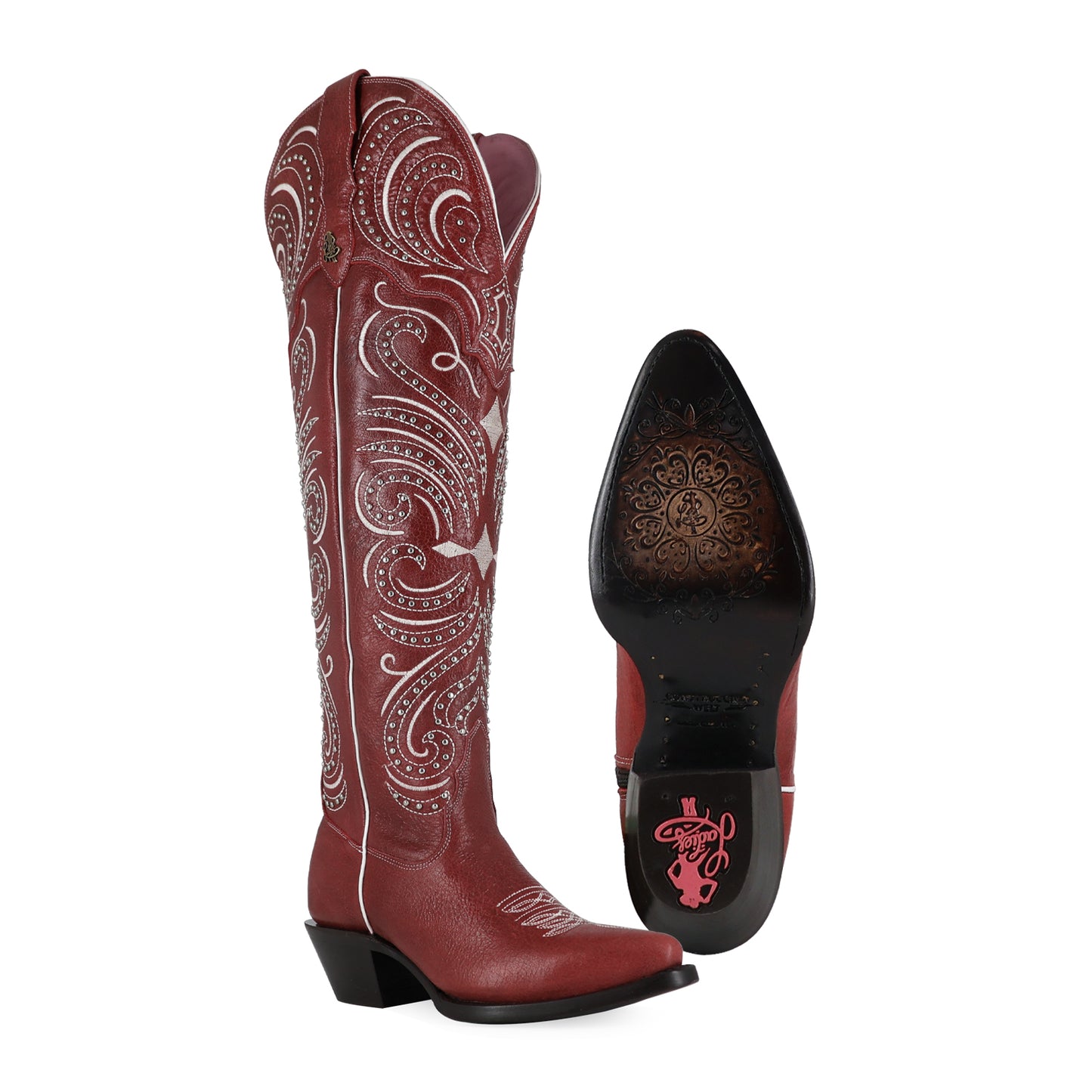 Bota Modelo Alaska Rojo para Mujer