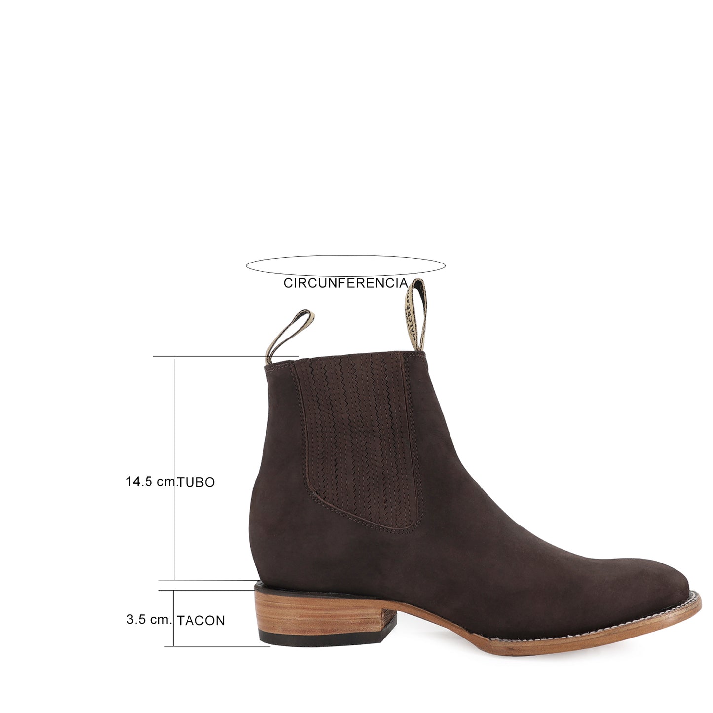 Botin Chocolate Nobuck